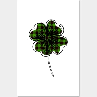 Trendy Lucky Clover Posters and Art